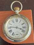 Vintage 44MM Imperial Swiss Pocket Watch, Running Good, Railroad Regulator. Fixed Price $75.00.