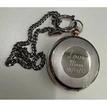 Tissot Bridgeport Men's Silver Dial Mechanical Pocket Watch T859.405.29.273.00. Fixed Price $473.00.