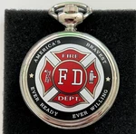 Avon Emergency Services Emblem Pocket Watch Fire Department / Fighter New. Fixed Price $30.00.