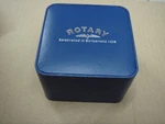 Antique Rotary Blue Watch Box Established In Switzerland 1895. Fixed Price $65.50.