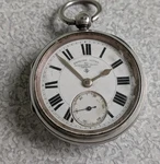 Antique Sterling Silver Pocket Watch -william Owen Leeds 1847 Untested. Fixed Price $154.48.