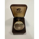 Colibri Vintage Pocket Watch Twotone Hunter Case Swiss Quartz Day Date Roman Num. Fixed Price $54.99.