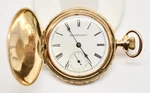 1899 Seth Thomas 7 Jewel Hunting Gold Filled Pocket WATCH#WATCH229. Fixed Price $570.00.
