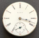 Antique 1910 Elgin 286 Pocket Watch Movement Parts/repair 6S 7J Usa. Fixed Price $16.95.