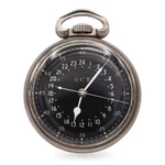 Vintage Hamilton Gct An 5740 4992B 22 Jewel .800 Silver Pocket Watch. Fixed Price $1295.00.