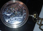 Elgin 17J Mechanical Open Face Pocket Watch White Dial Gold Filled 14170084. Fixed Price $450.00.