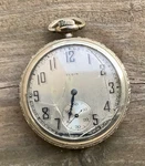 Elgin Mod. Grade 303 Sz 12S Supreme Gold Filled Open Face Pocket Watch Case. Fixed Price $194.95.