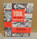 Mayer Bros. 1966 And Supply Catalog No. 665 Watchmaker, Jeweler Tools. Fixed Price $13.00.
