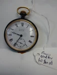 Vintage Moeris Grands Prix Pocket Watch Black Case Tested Working Ex Condition. Fixed Price $225.00.