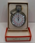 Berco Vintage Stopwatch Swiss Movement. Working Condition. With Box Vtg. Fixed Price $85.95.