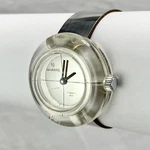 Vintage Navarre 17 Jewels Wrist Watch Acrylic Agon Chromatic Swiss Metal Band. Fixed Price $98.00.