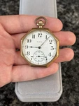 Antique 1917 Elgin Octagon Grade 315 Model Gold Filled Pocket Watch - Repair. Fixed Price $189.00.