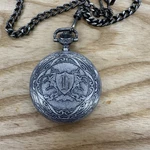 Charles Hubert Paris Skeleton Hunter Case Mechanical Pocket Watch - Runs Great. Fixed Price $45.00.