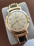 Elgin Sportsman 17 Jewels Watch - Brown Leather/steel Band/ Mint Condition/works. Fixed Price $338.40.