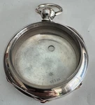 Vintage Big 4OZ Coin Silver Scarce Blauer Watch Case Co. Pocket Kw/ks. Fixed Price $375.00.