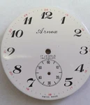 Eaglestar- Arnex Watch Dial For Eta-ut 6376 32.5 Mm Arabic Numbers. Fixed Price $36.25.