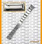 Vintage 50S Rolex Wab Expandable Rivets 19MM Straight Ends Ss Bracelet 4767 6036. Fixed Price $2450.00.