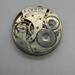 Waltham Nickel Grade 16 Size Pocket Watch Open Face Movement Runs 156. Fixed Price $19.00.