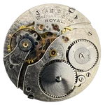 Antique 12S 1900 Waltham Painted Dial Mechanical Hunter Pocket Watch Mov't Royal. Fixed Price $62.15.