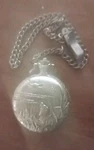Vintage Milan Bird Dog Duck Hunting Pocket Watch Gold Tone Quartz Battery. Fixed Price $17.00.