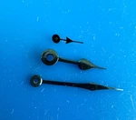 Vintage 16 Size Elgin B.w. Raymond 571 Pocket Watch Hands Set 3PCS Some Wear. Fixed Price $35.00.