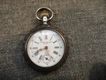 Antique James Ferrett Locle Ladies Pocket Watch .800 Silver Case. Fixed Price $99.95.