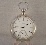143 Years Old Rockford Coin Silver Open Face 18S Great Looking Pocket Watch. Fixed Price $465.00.