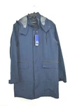 Marc New York Mens Ottley 3/4 Length Waterproof Jacket Zip Front Pockets Navy. Fixed Price $24.68.
