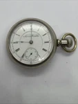 Aurora 15J Two Tone Adjusted 18S Antique Sidewinder Railroad Grade Pocket Watch. Fixed Price $124.00.