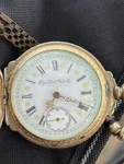 1897 Elgin 18S 15J Pocket Watch 10K Gold Plated Dial Hunter Gf Case *working*. Fixed Price $450.00.