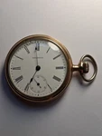 1901 Waltham Openface 10K Gf Pocket Watch - Grade 610, 16S, 7J Runs. Fixed Price $125.00.