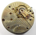 Vintage Hampden N.american Railway 18S 21J Rr Of Pocket Watch Movement Lot.wn. Fixed Price $199.99.