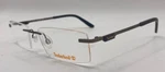 Timberland Eyeglasses Frames Only New TB1216 Black/brown Rimless 55-17-145. Fixed Price $58.88.