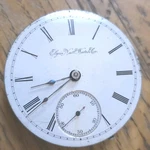 UC2 Nice 18S Elgin Hunter Pocket Watch Movement Gd Bal & Mainspring Parts Repair. Fixed Price $25.00.