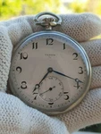 Zenith Pocket Watch Manual Swiss Made 49MM Just Serviced. Fixed Price $199.00.