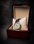 Aristo German Automatic Watch Nib Full Set Display Box Military Pilot Style. Fixed Price $314.99.
