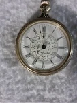 Vintage Westclox Pocket Watch - White Face Wind Up Elegant BBA28. Fixed Price $90.00.