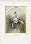 Antique Print-madame-de-pompadour-fashion-portrait-regnier-numa-ca. 1845-1855. Fixed Price $145.00.