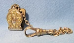 Antique Victorin Pocket Watch Fob Vest Clip & Chain. Fixed Price $38.04.