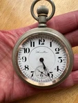 Vintage 1922 Hamilton 940 Railroad Grade 21 Jewels Pocket Watch. Fixed Price $295.00.