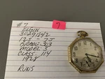Vintage Elgin G.f Supreme Pocket Watch, Grade 303, Model Class 114,1928 ,runs. Fixed Price $179.95.
