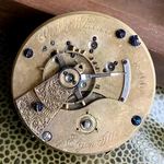 1874 Elgin G.m. Wheeler 18S 11 Jewels Key Wind Pocket Watch Movement Parts. Fixed Price $99.00.