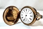 1896 Waltham Model 1891 Grade 60 0S 7J Hunter Pocket Watch Dueber 10K Gold Fill. Fixed Price $74.99.