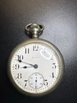 Antique Elgin Pocket Watch 7 Jewels Open Face Runs Dueber Case Serial 15438541. Fixed Price $89.00.