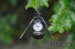 Harry Potter Fantasy Flying Ball Pocket Watch Necklace With Silver Wings. Fixed Price $12.95.