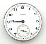 Illinois 12S 17J Of Grade 404 Pocket Watch Movement For Parts Repairs #F359. Fixed Price $39.99.