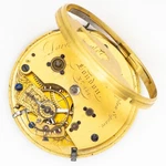 David Taylor Of London English Antique Fusee Pocket Watch Movement, Running Cond. Fixed Price $156.00.