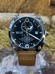 Preowned Men Silver Tone So & Co Quartz Watch. Runs Great Keeps Time. Fixed Price $26.95.