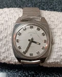 Lord Elgin 989 Movement Mens Automatic Watch 17 Jewel Luminous Hands - Runs. Fixed Price $74.00.