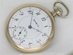 Scarce 16S Illinois 187 Grade 17 Ruby Jewel 3-FINGER Pocket Watch, Running!. Fixed Price $475.00.